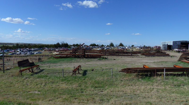 Illustration for article titled Help Us Spot the Incredible Cars in This Kansas Junkyard